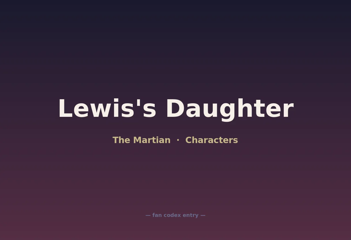 Lewis's Daughter