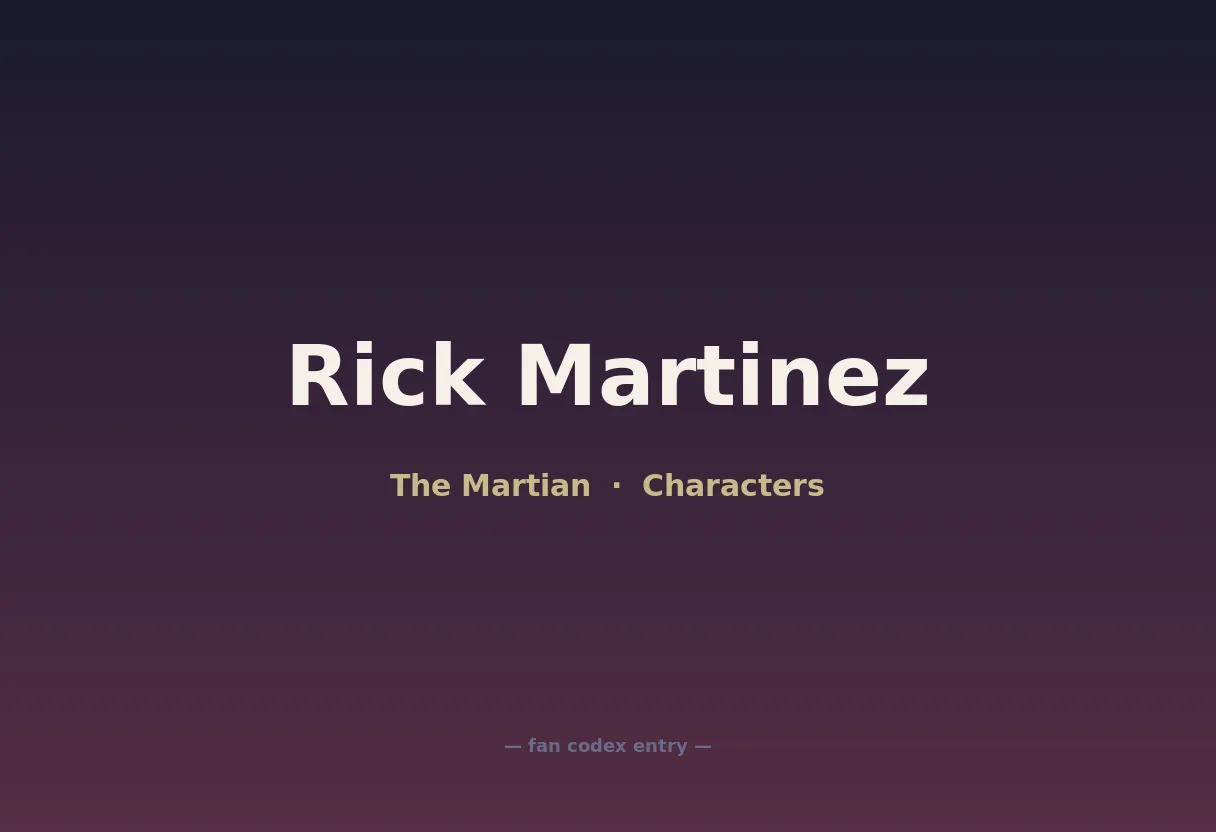 Rick Martinez