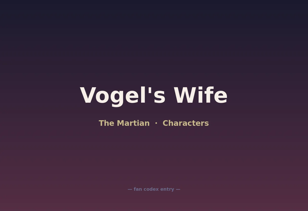 Vogel's Wife