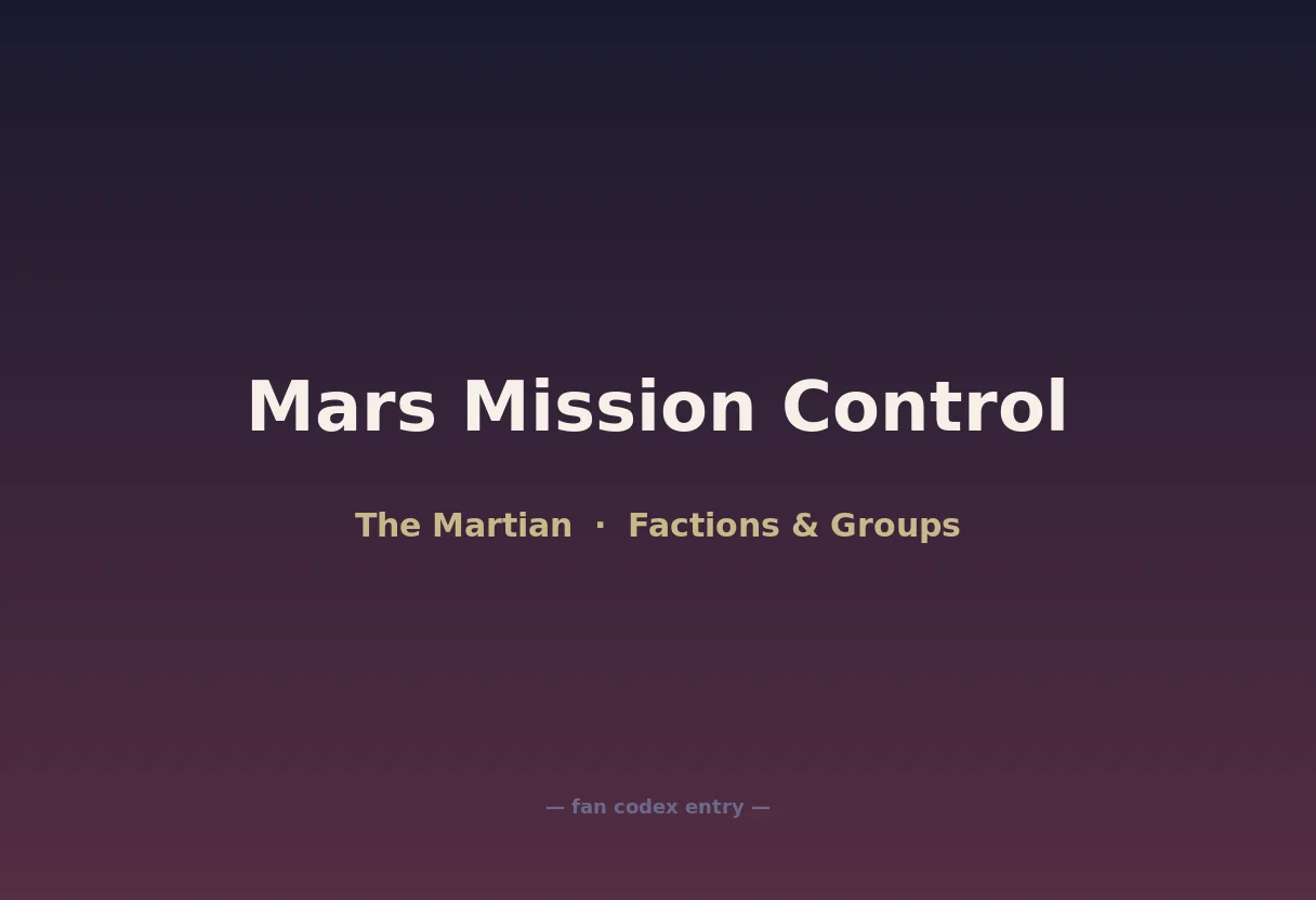 Mars Mission Control
