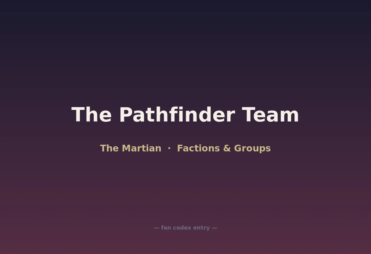 The Pathfinder Team