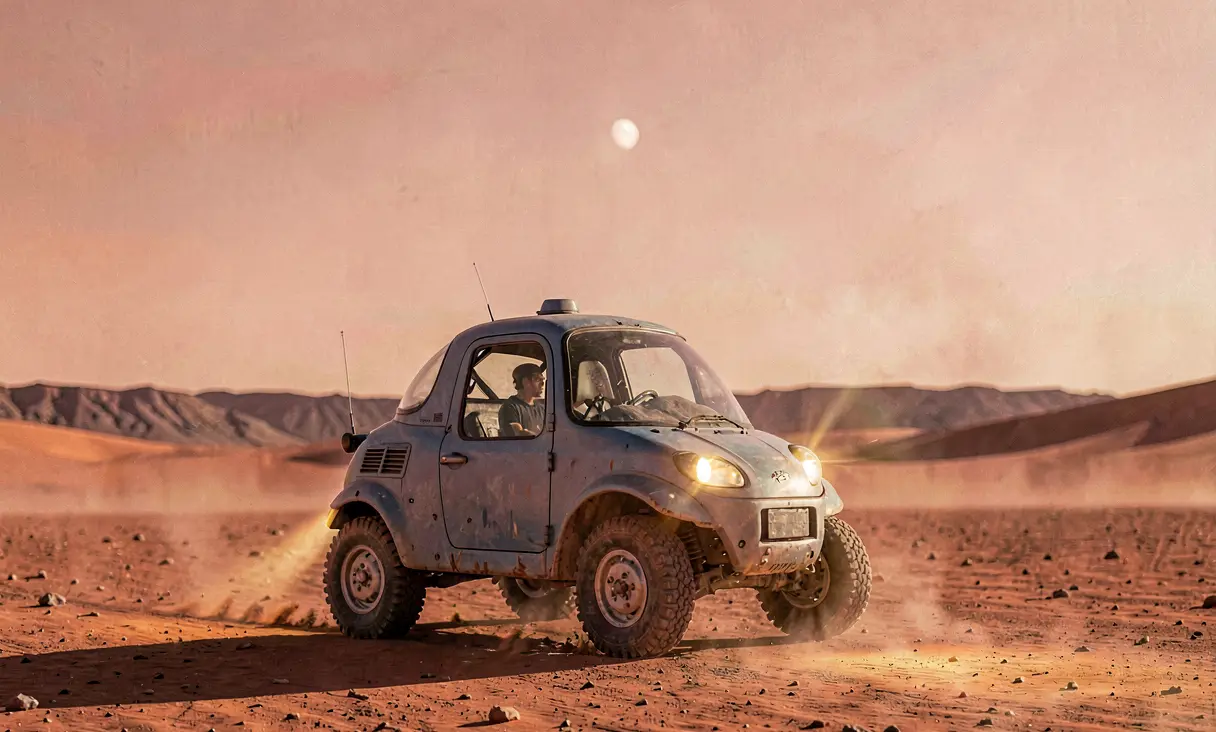 Pressurized Mars Rover