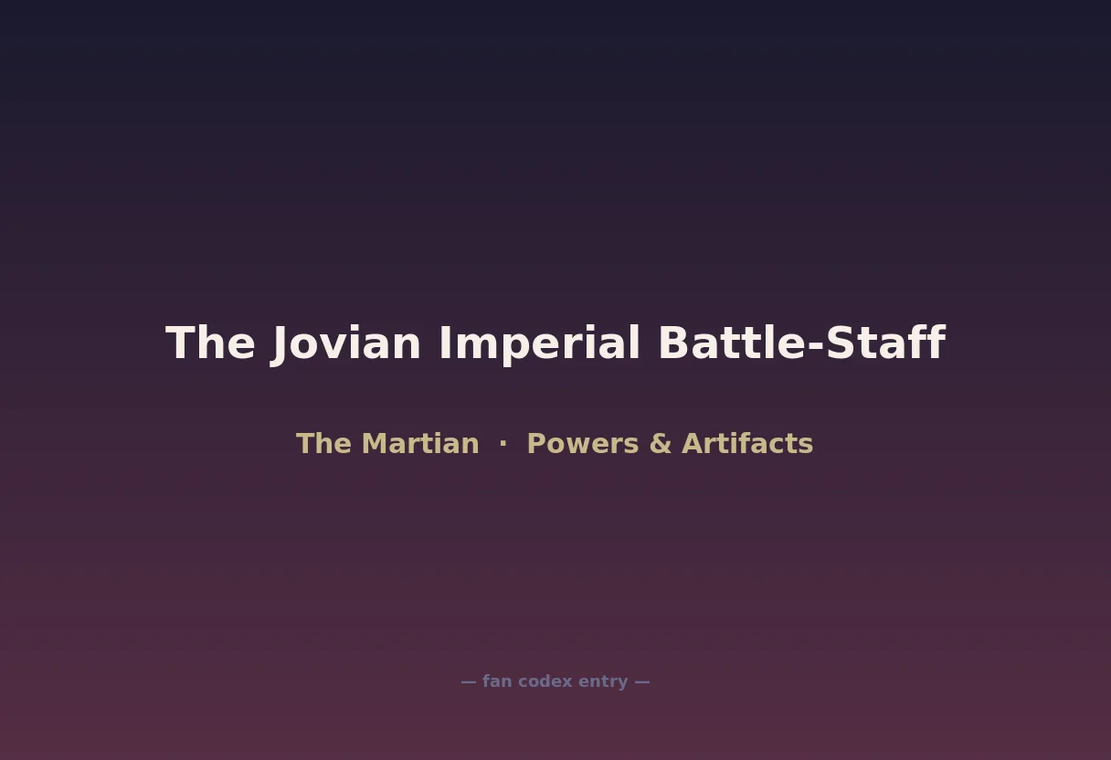 The Jovian Imperial Battle-Staff