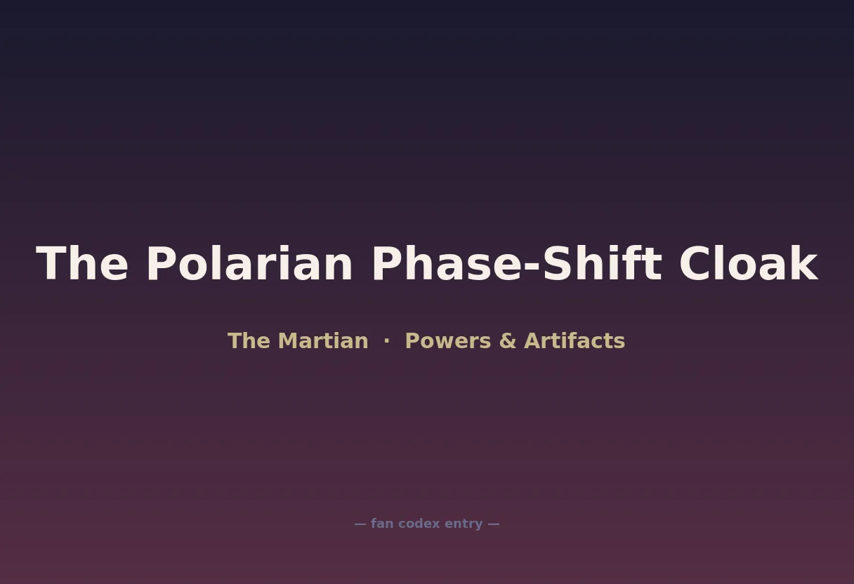 The Polarian Phase-Shift Cloak