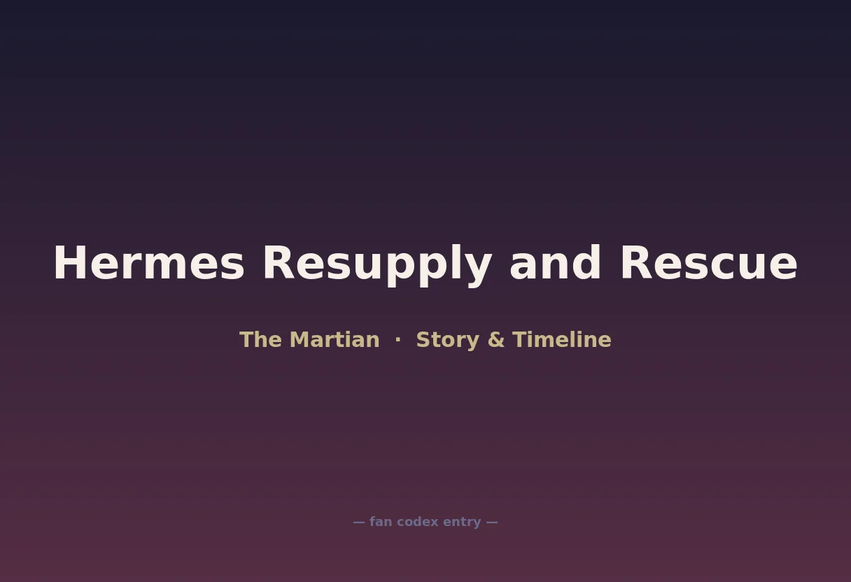 Hermes Resupply and Rescue