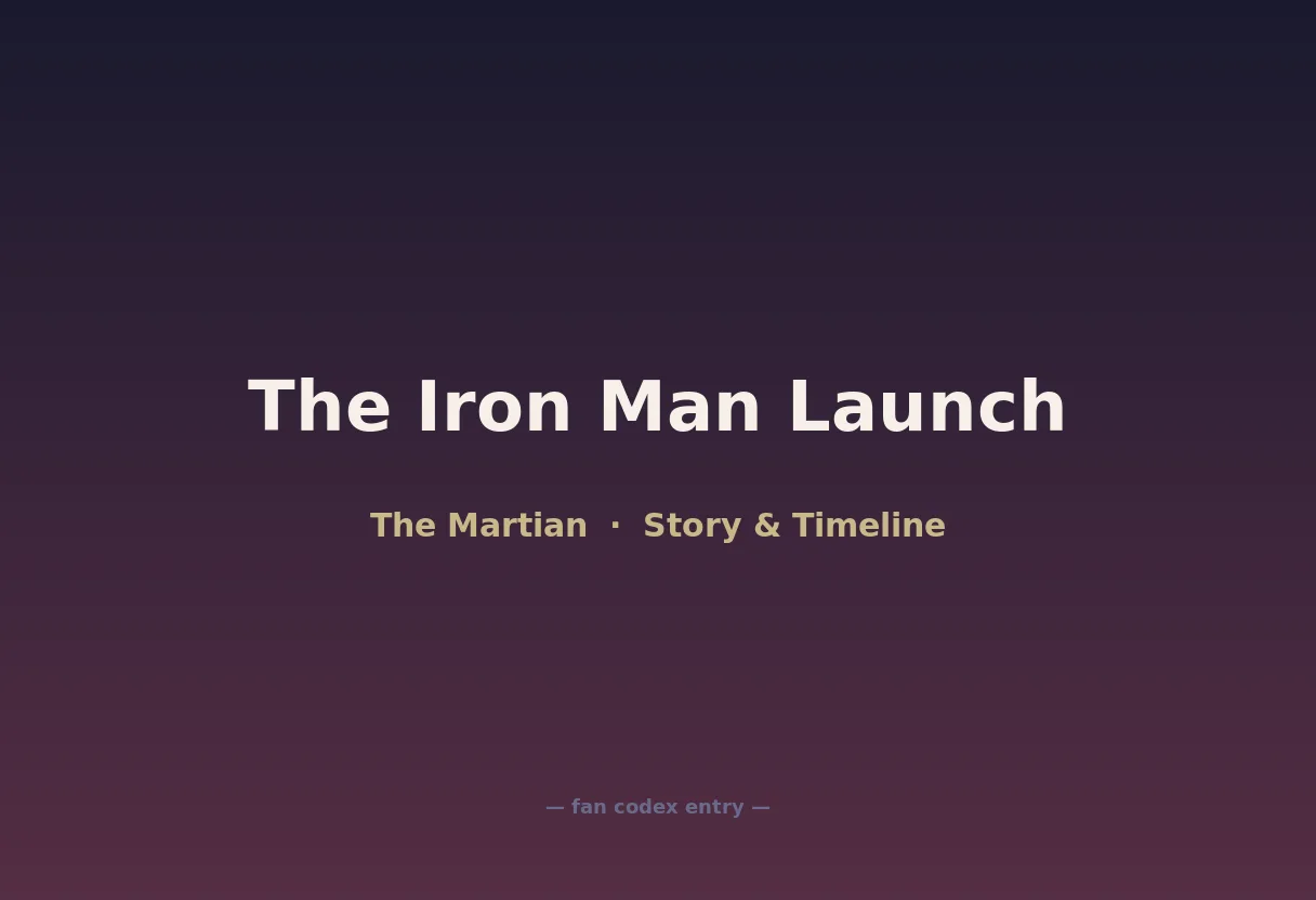 The Iron Man Launch