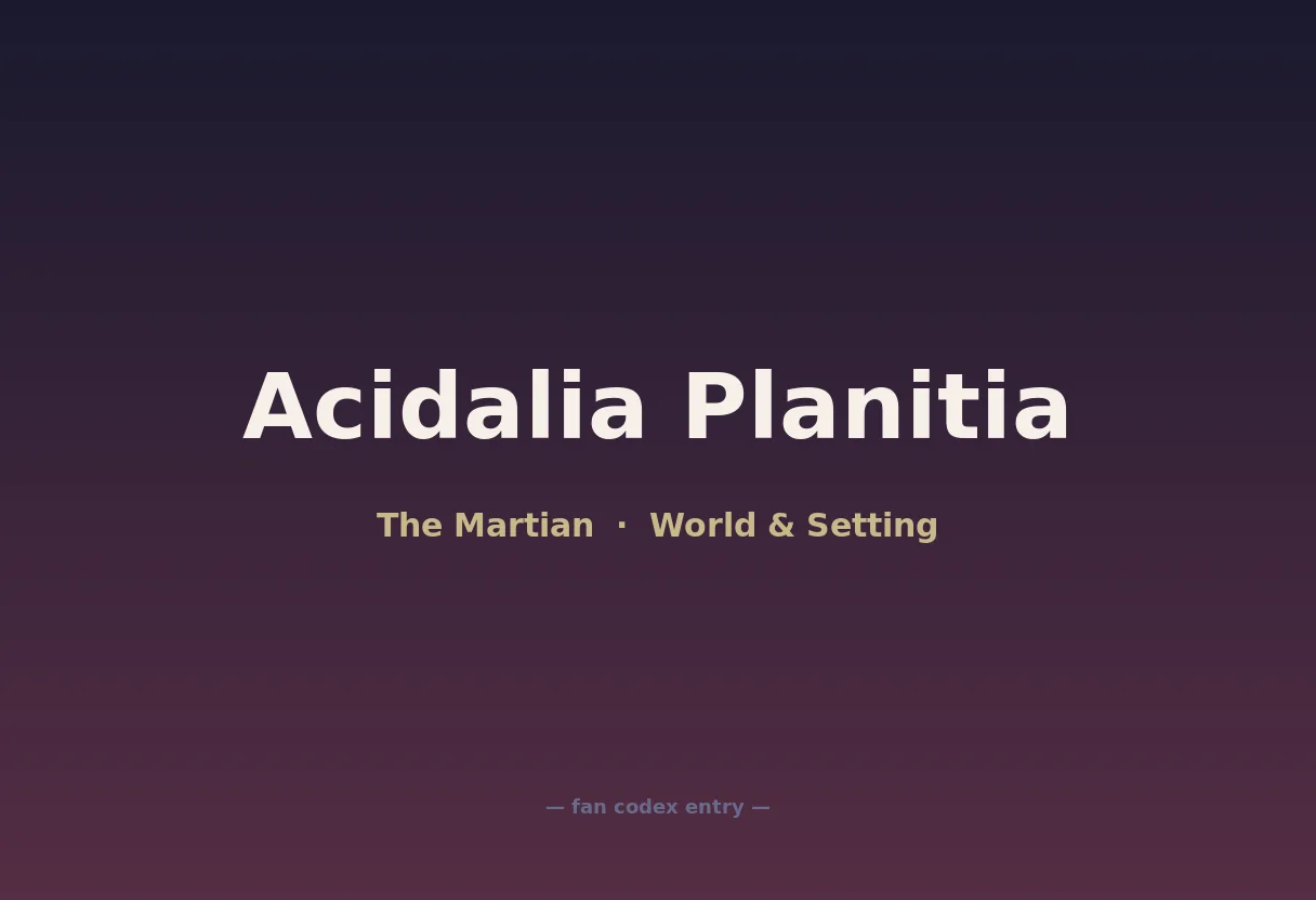 Acidalia Planitia