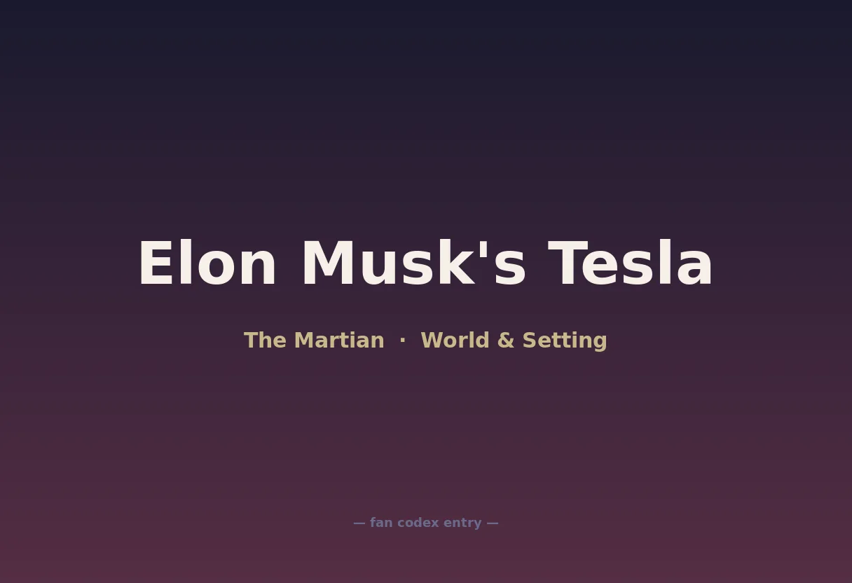 Elon Musk's Tesla