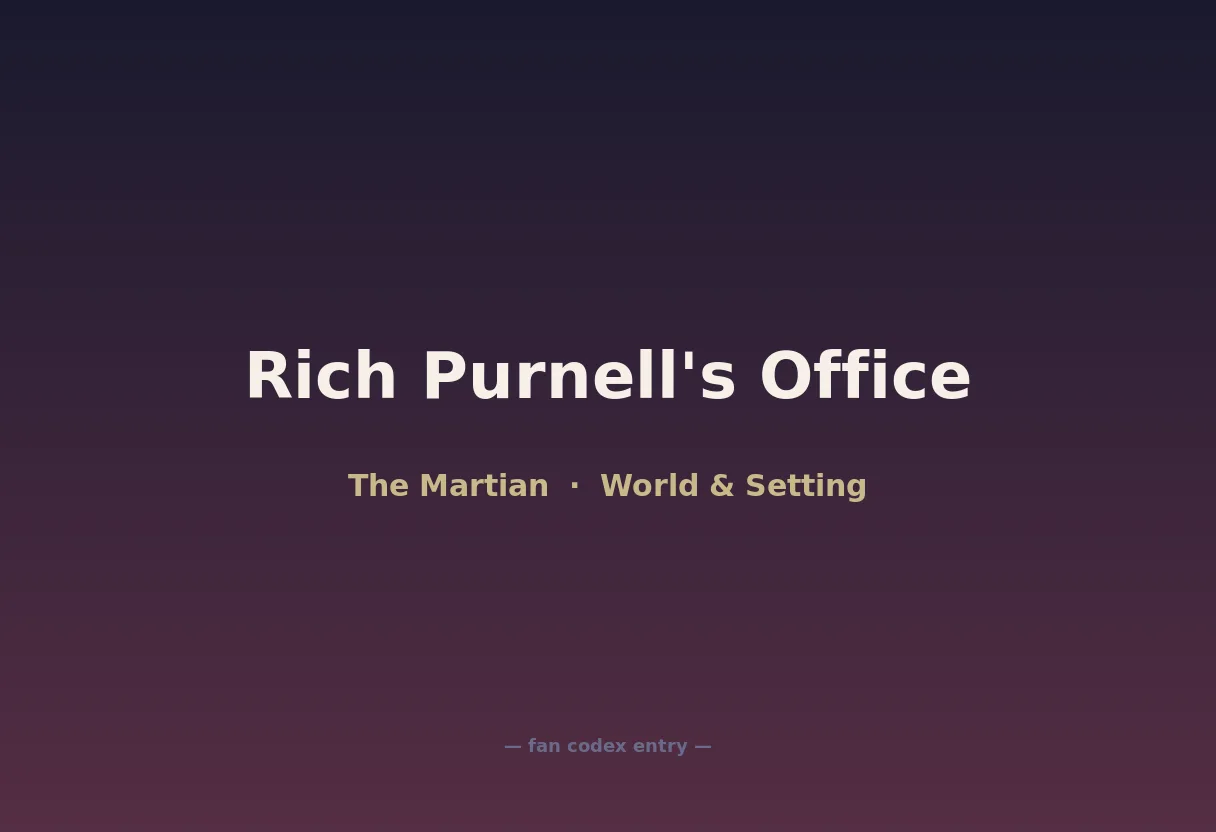 Rich Purnell's Office